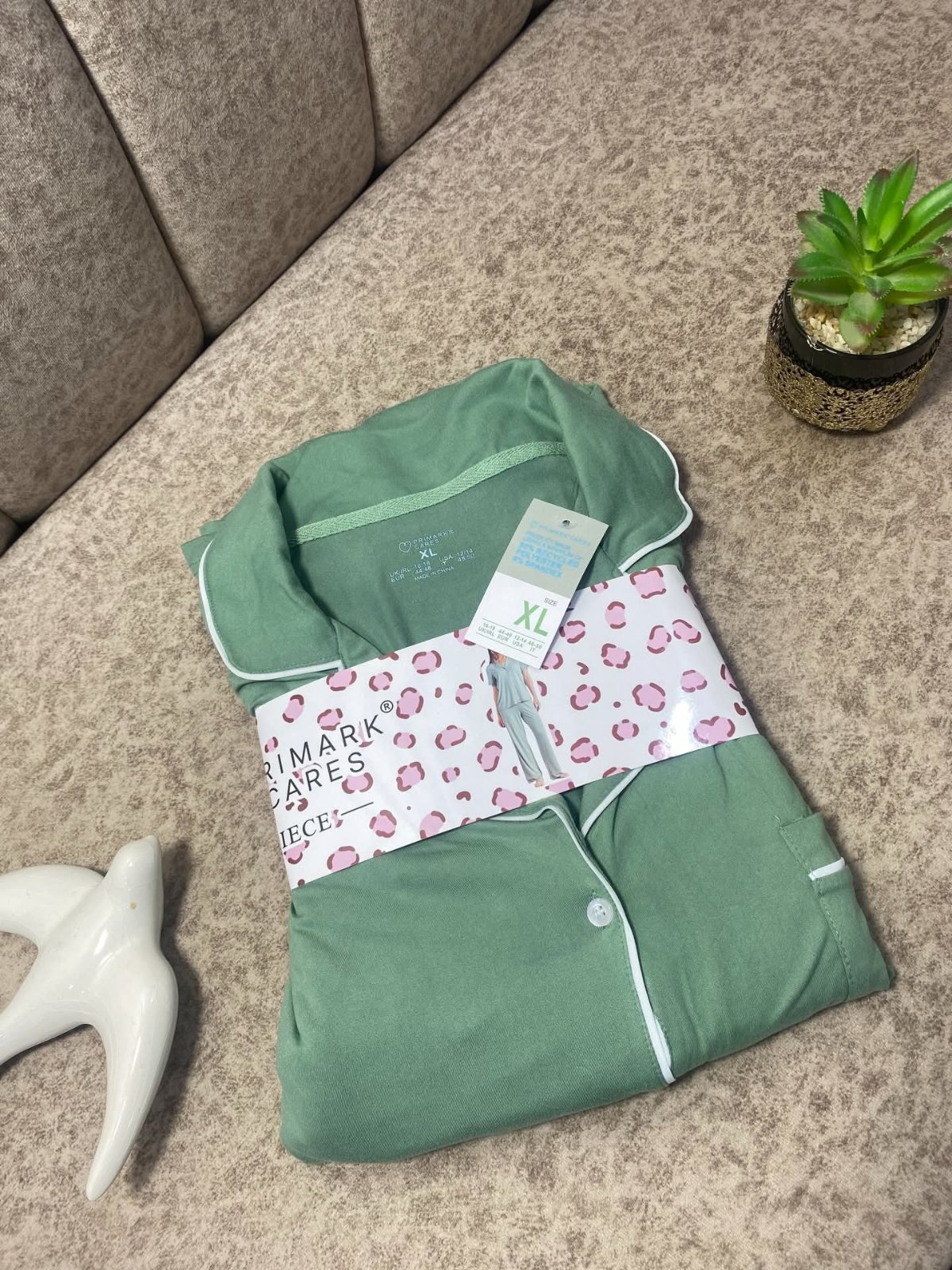 Pyjama en vert 