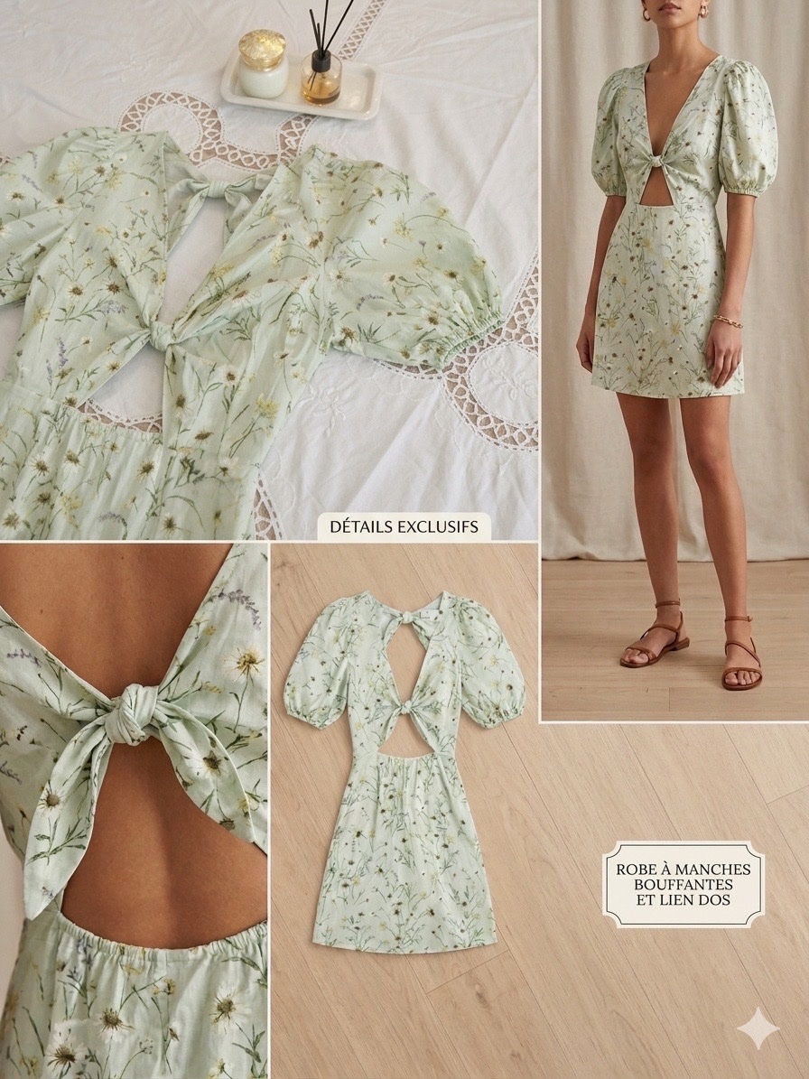 Robe fleurie
