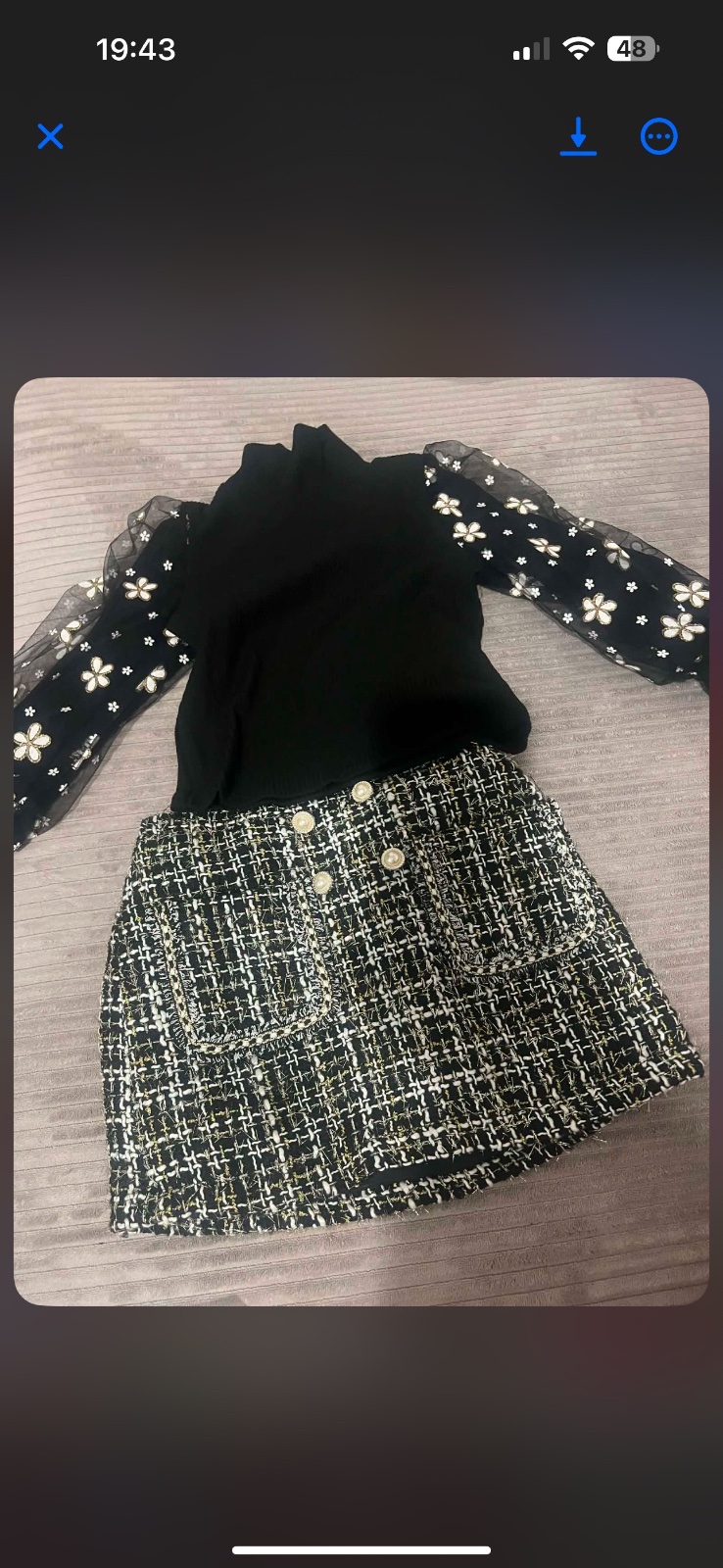 Ensemble fille 12 18 mois