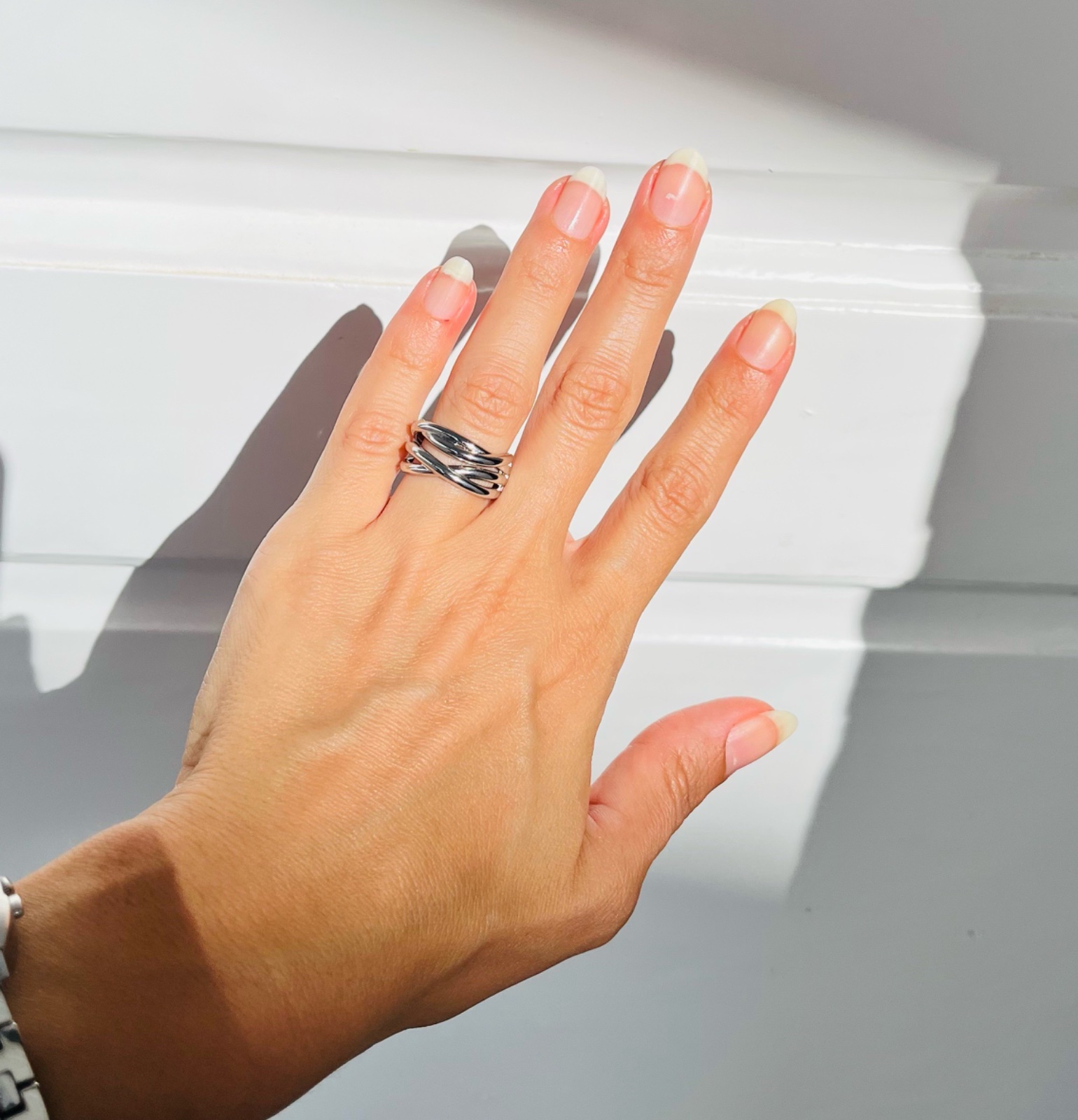 Bague plaquée 925
