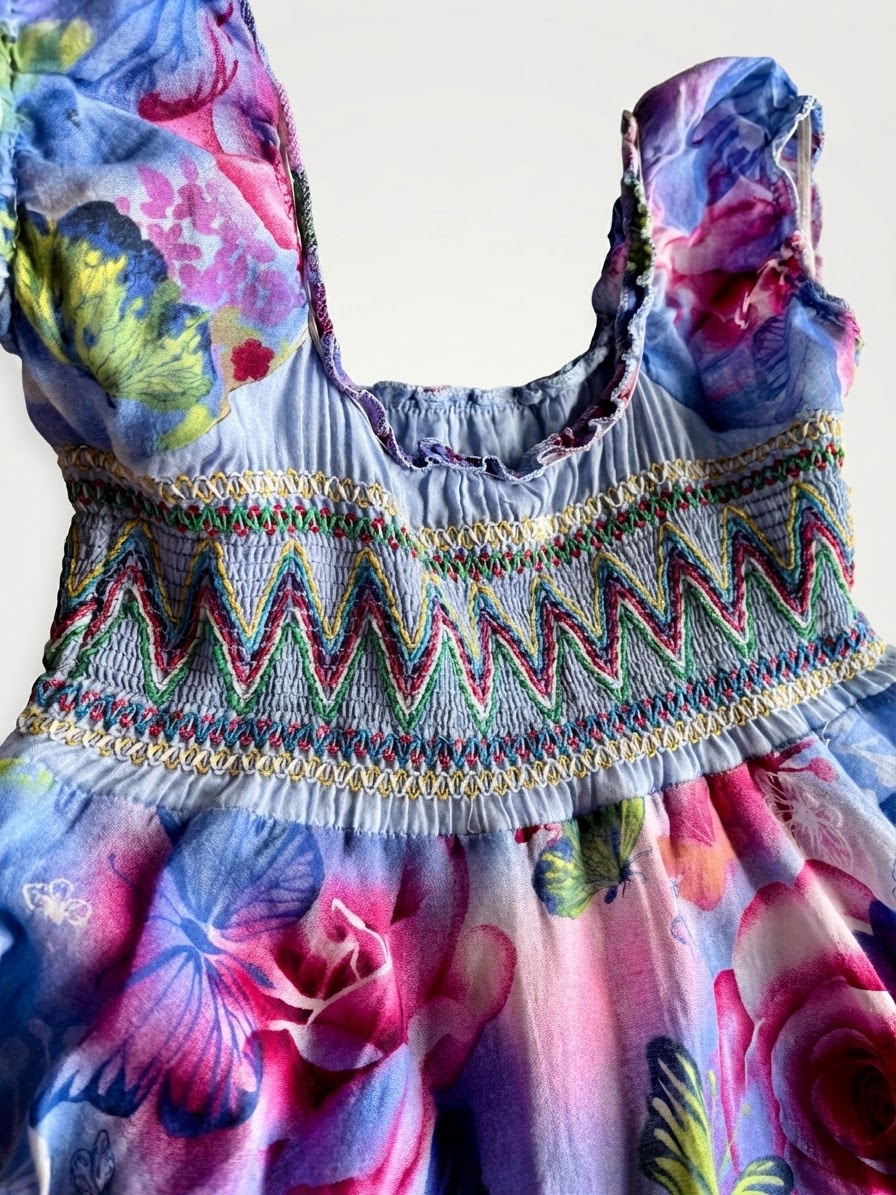 Robe fleurie fillete
