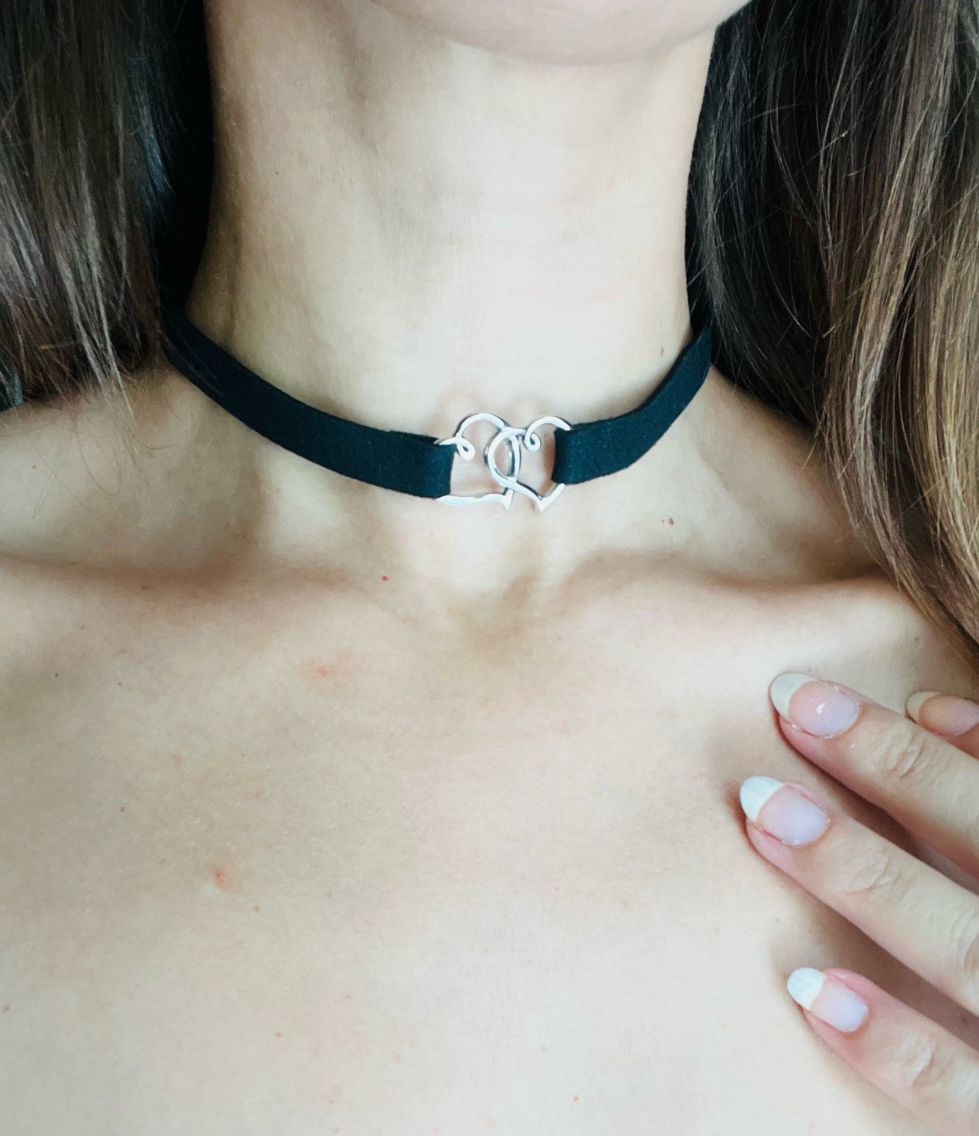 Collier ras du cou 