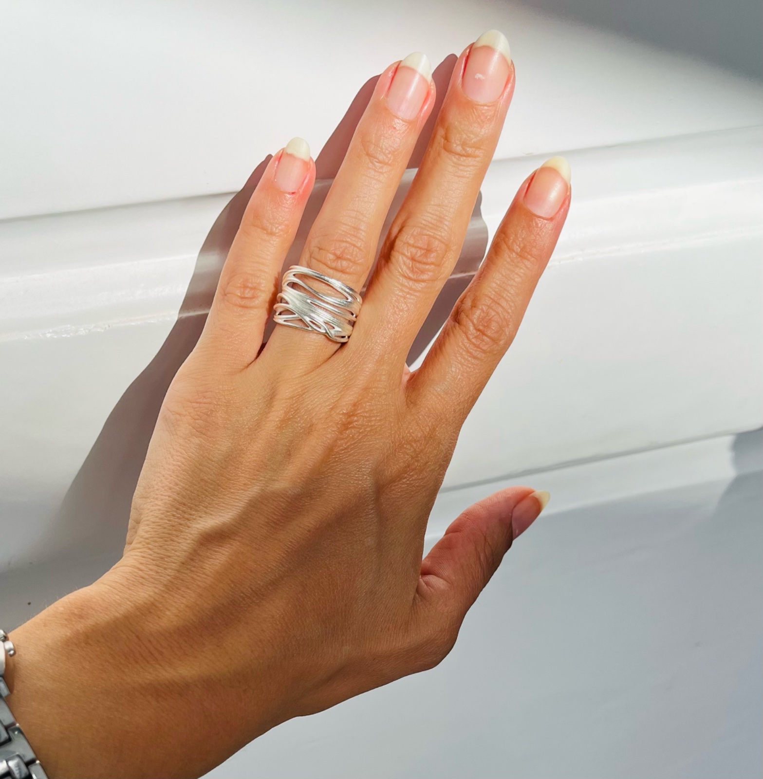 Bague plaquée 925