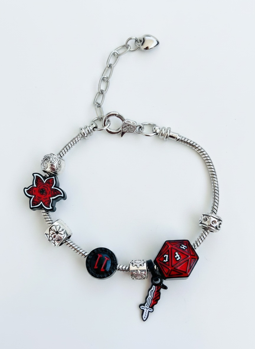 Bracelet breloque Stranger things 