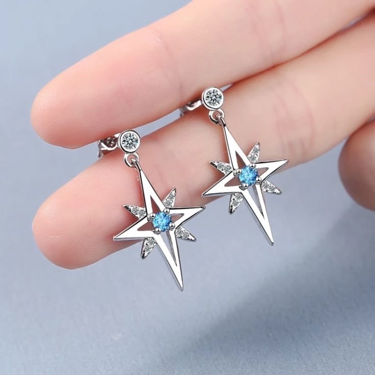 Boucles d'oreilles 925 coréennes