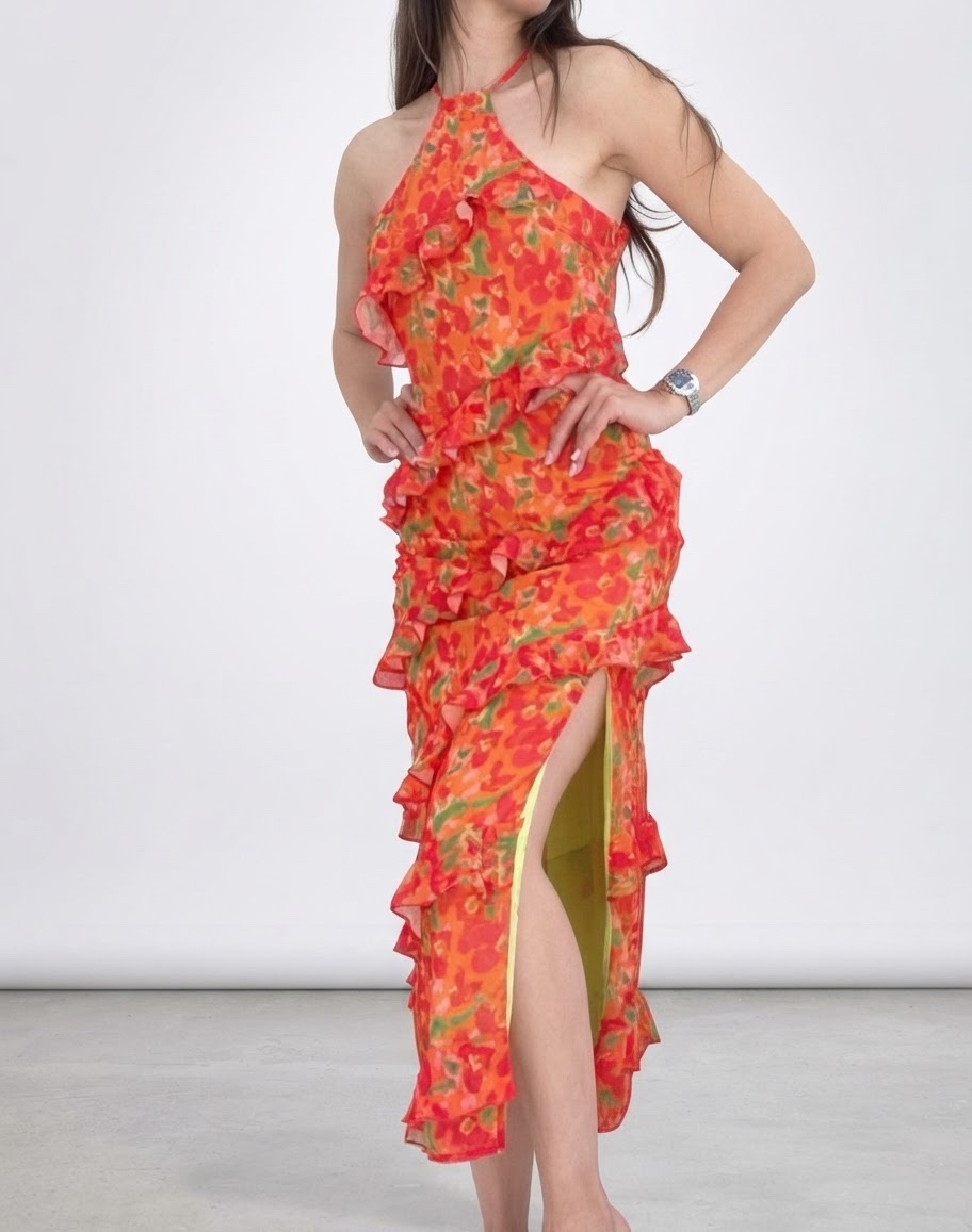 Robe fleurie
