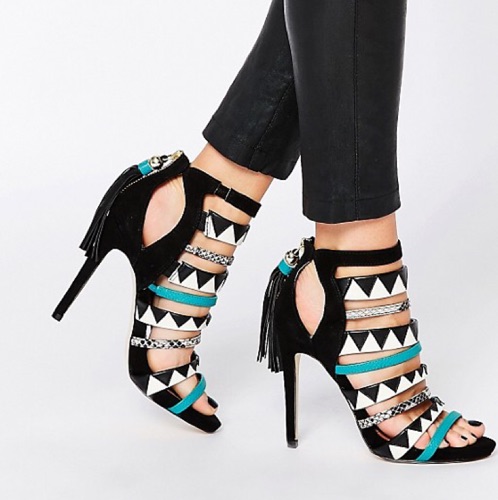 Sandales talons hauts de la prestigieuse marque Miss KG