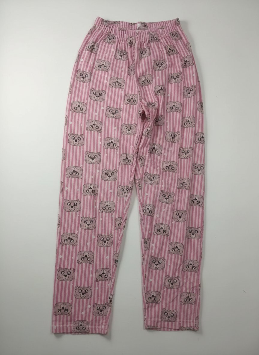 Pantalon rose de maison 