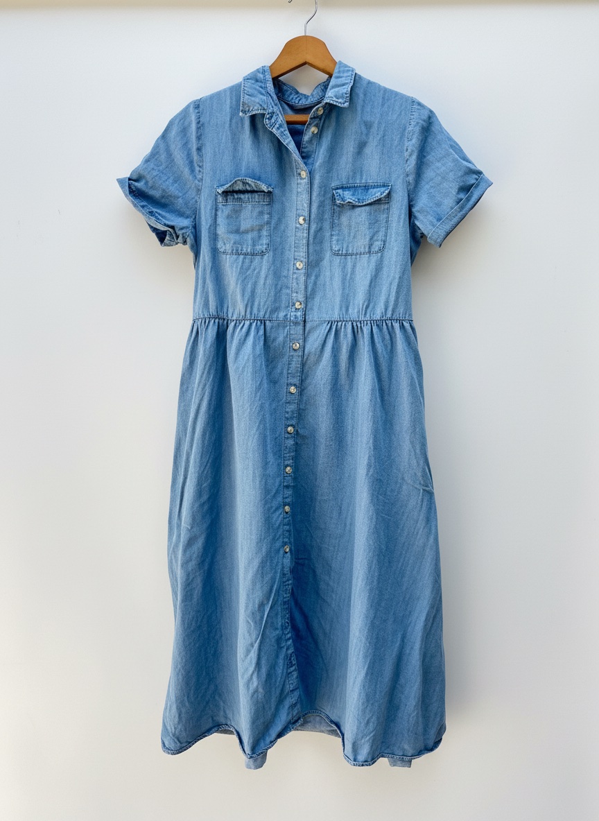 Robe en Jean Léger Monoprix - Taille 44