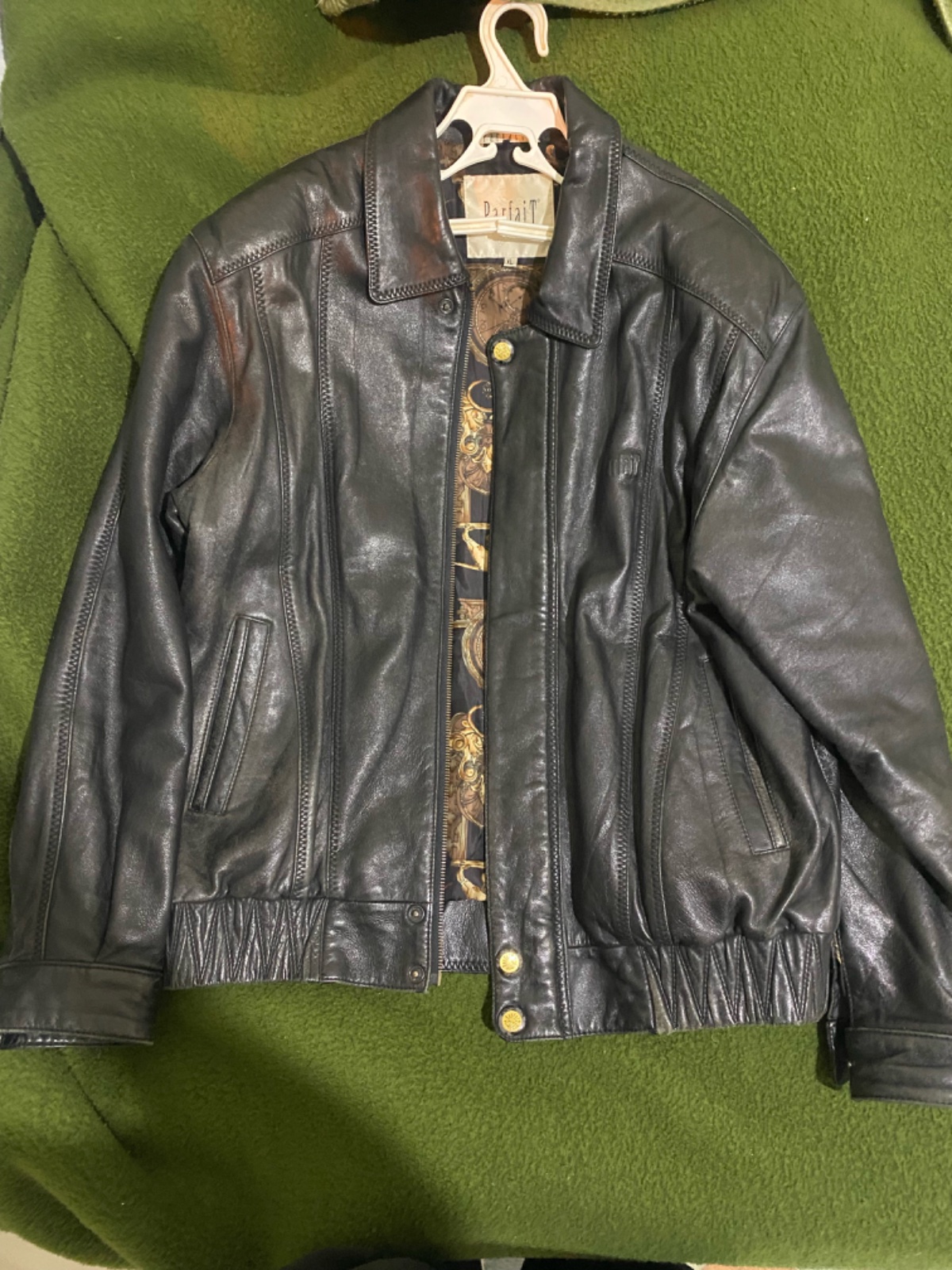 Leather jacket