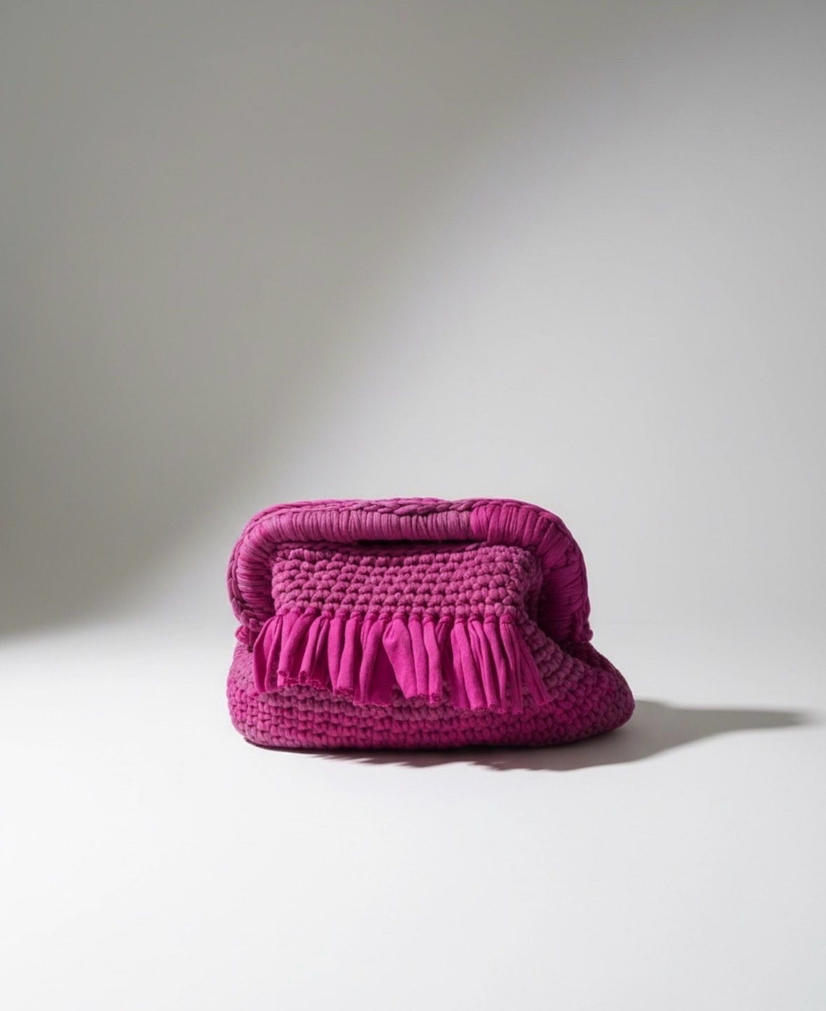 Pochette en crochet handmade