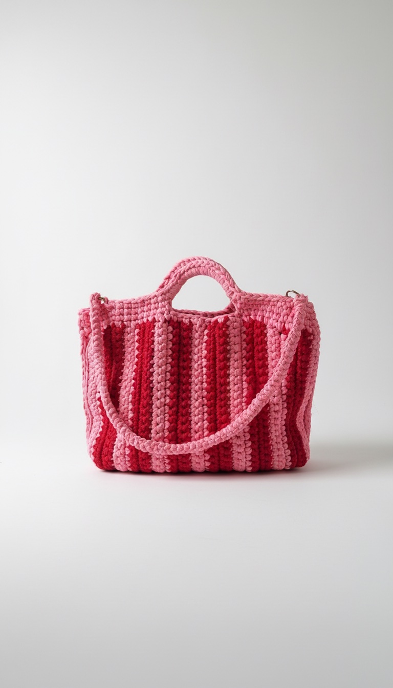 Sac a main en crochet handmade