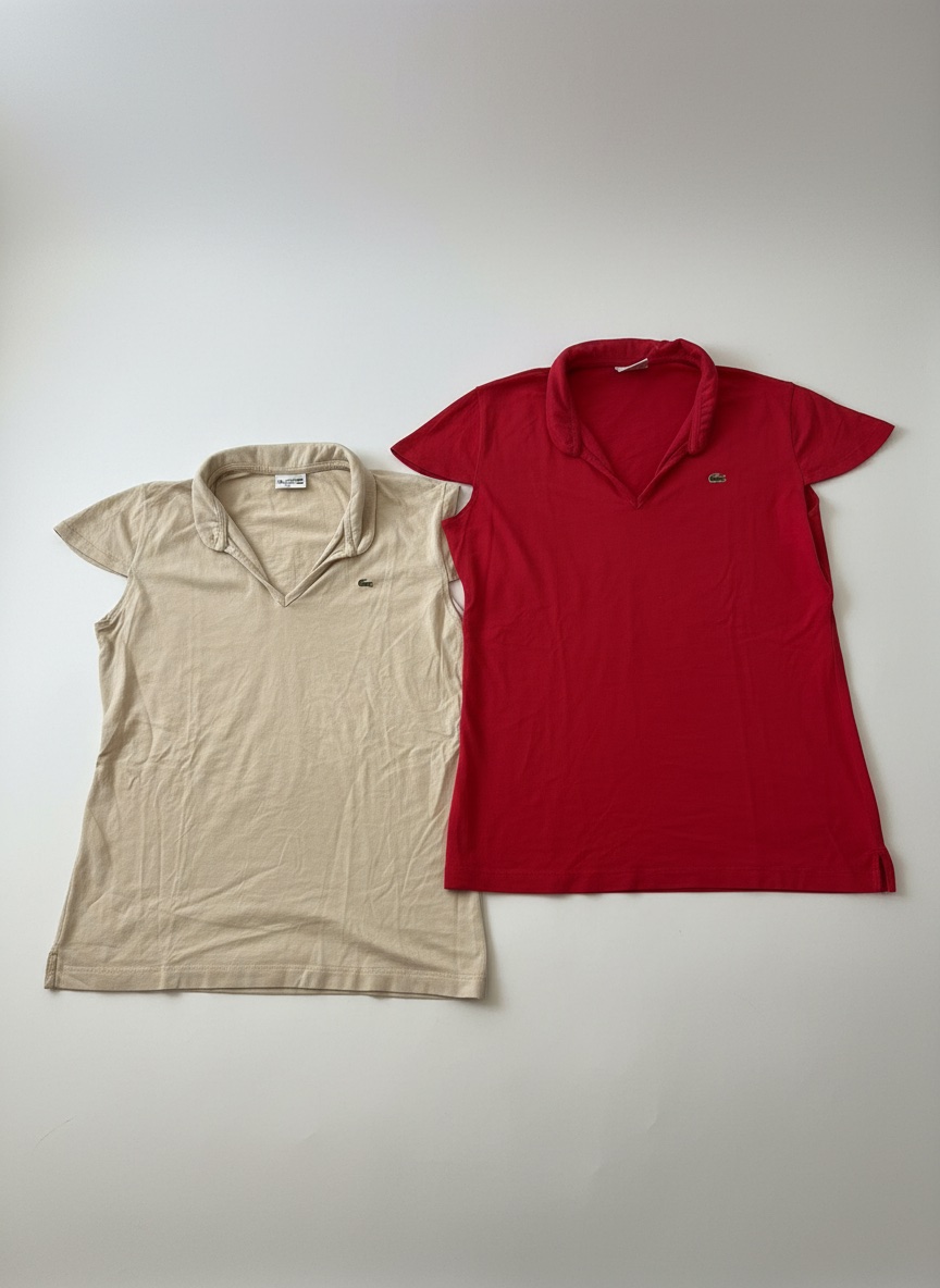 Lot de 2 t shirt lacoste 