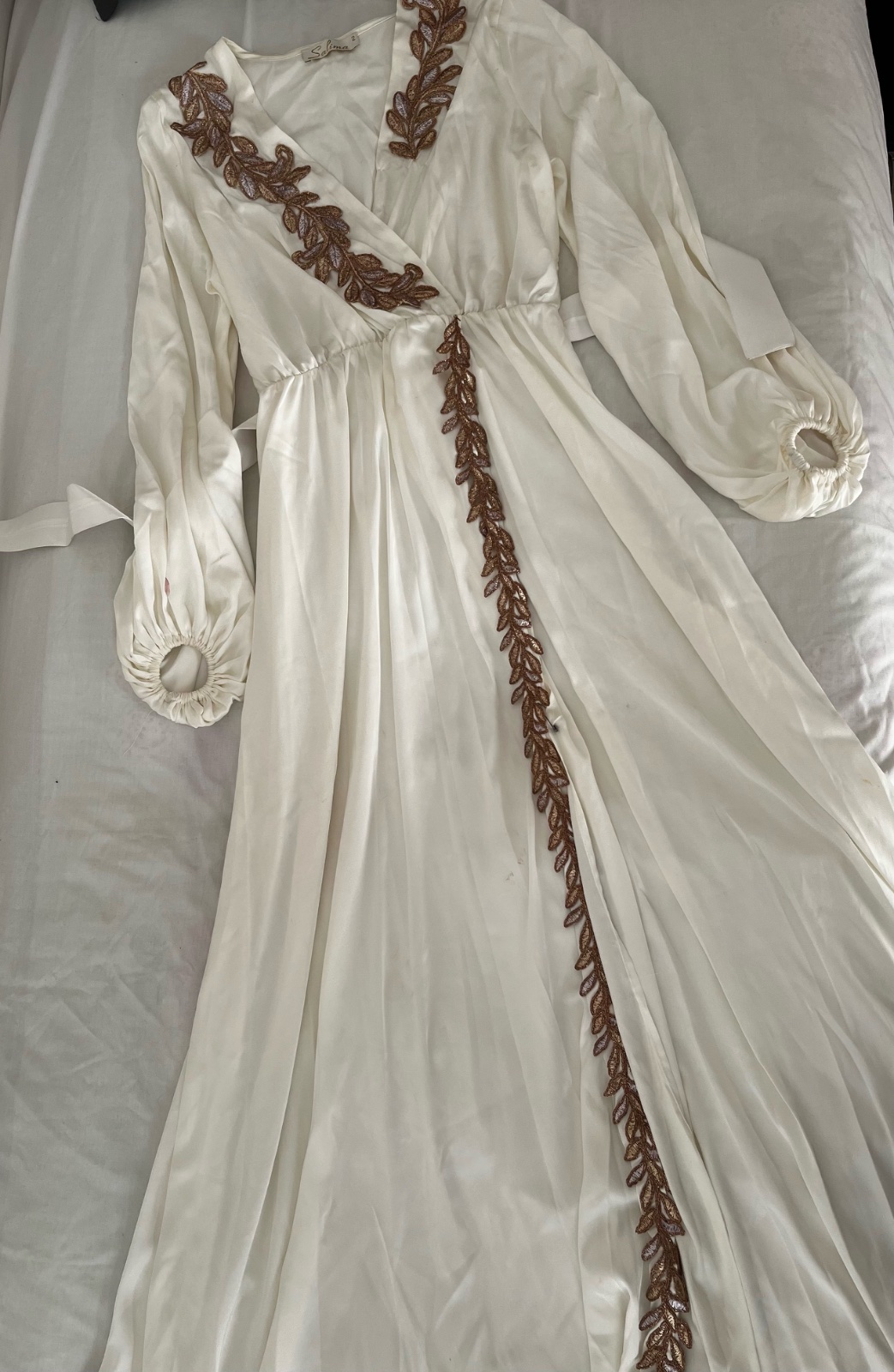 Robe soirée blanche