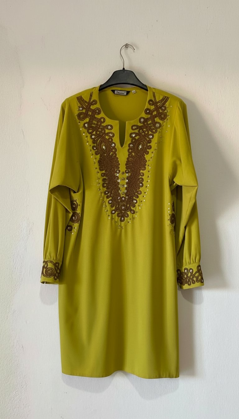 Chemise soirée vert pistache