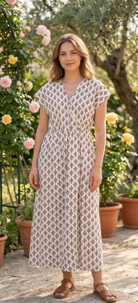 Robe longue blanche 