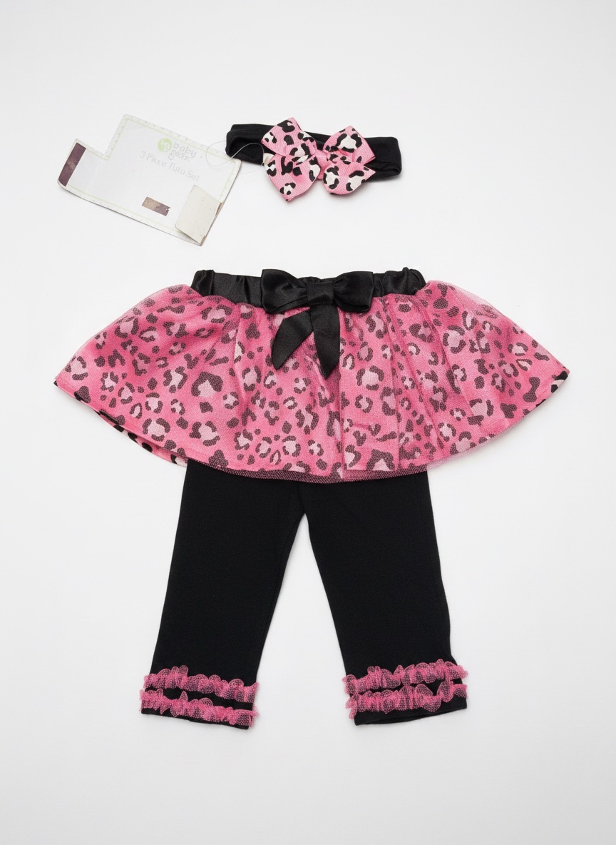 Babygear pink leopard 