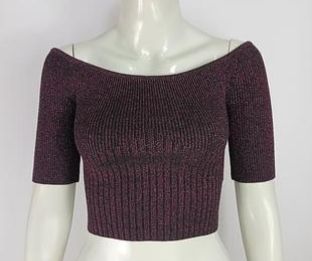 Body bershka pailleté