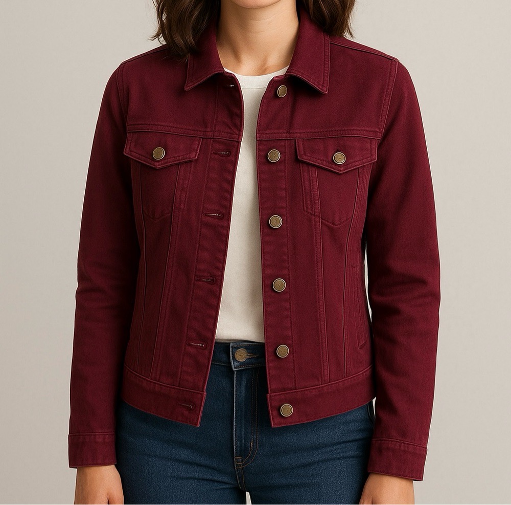 Veste burgundy