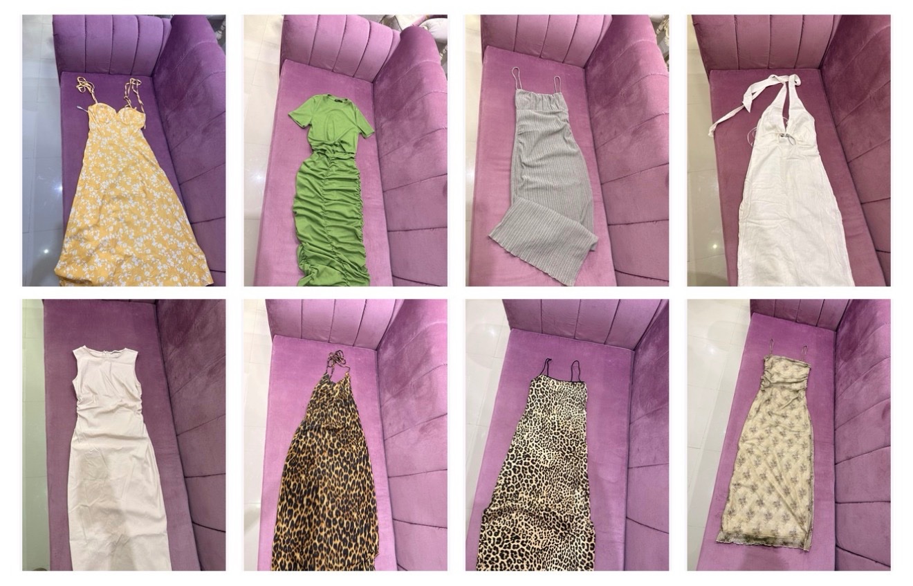 Lot (8 robes) 