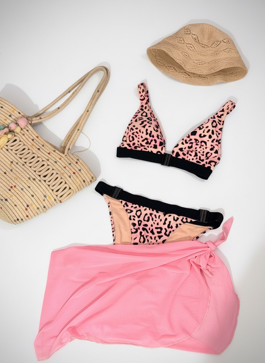 Bikini avec cache