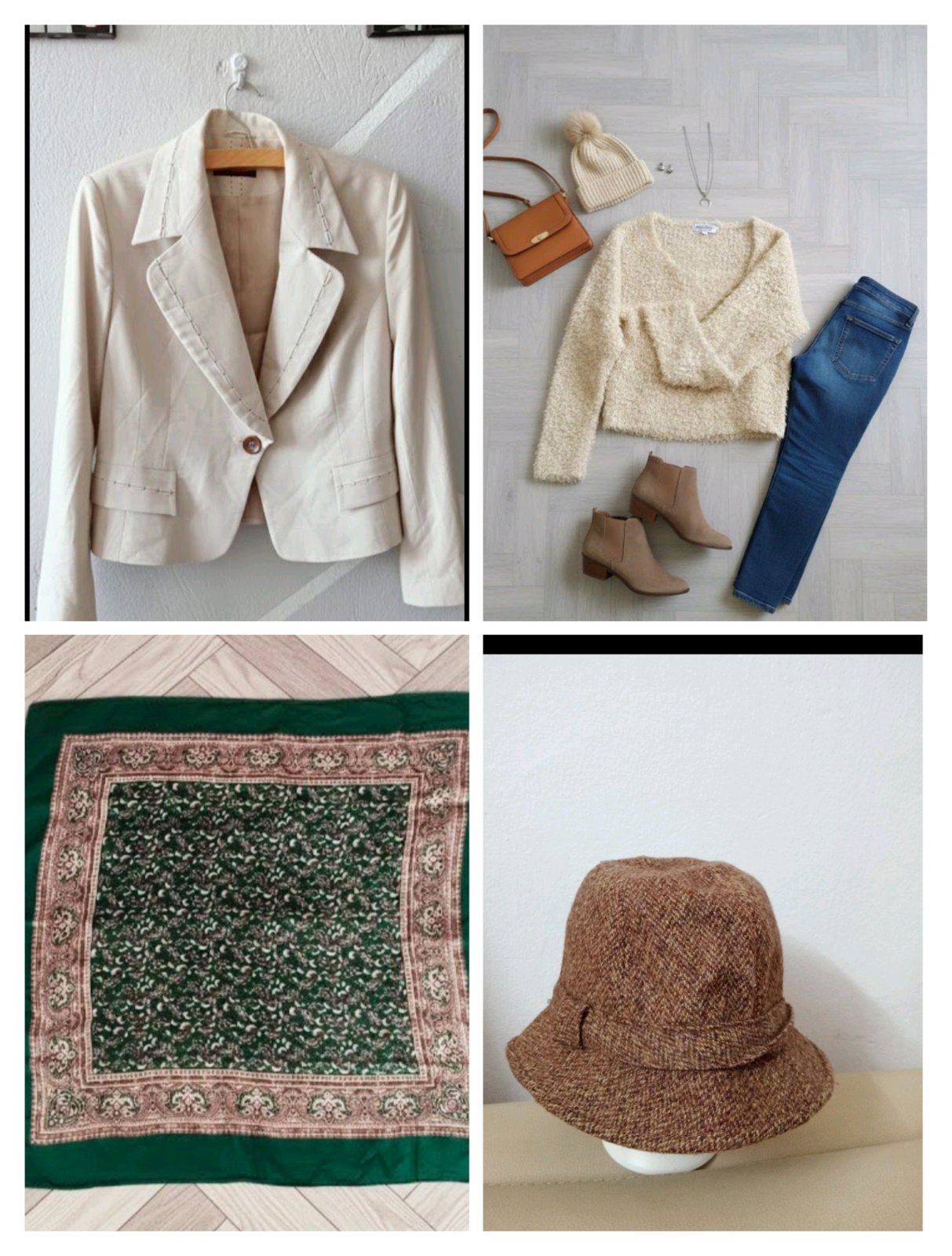 Promo Lot kemla fiha blazer et pul et chapeau en très Bon Etat presque neuf très confortable 🥰 chic
