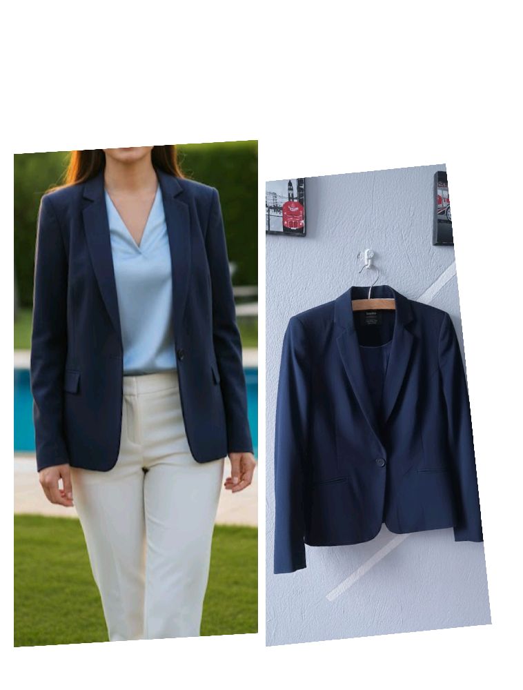 Blazer de la marque Bershka presque Neuf très chic et en très bon état 🎁❤️
