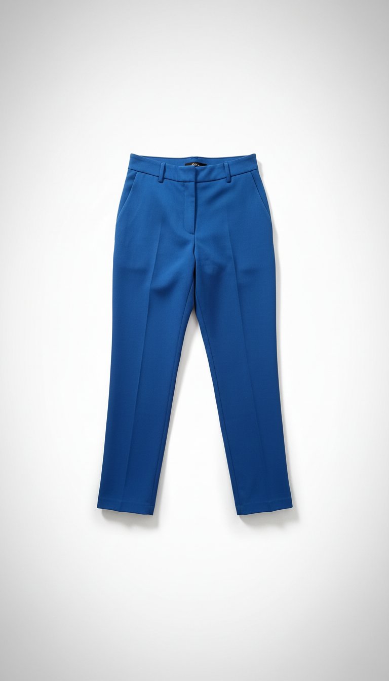 Pantalon Zara taille M couleur bleu mecanique 