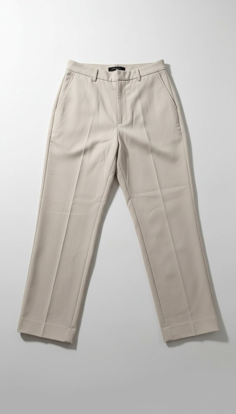  Pantalon Zara taille haite blanc cassé taille M 