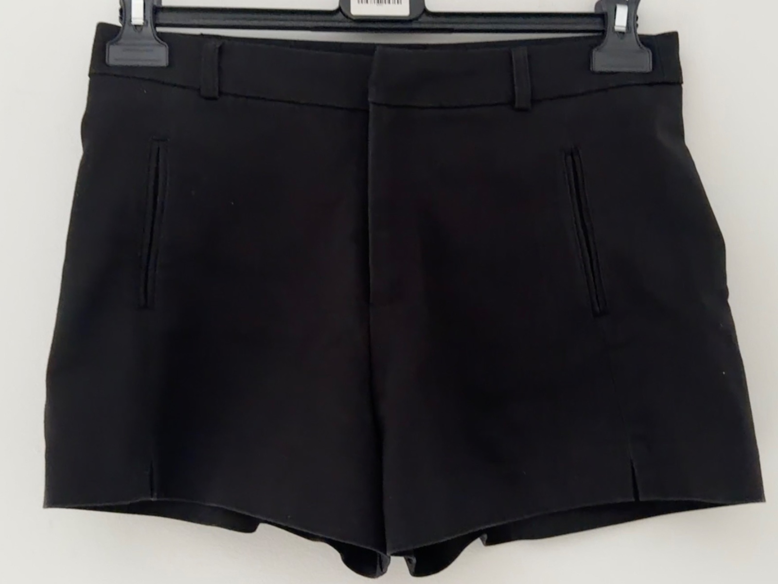 Short noir taille haute Stradivarius