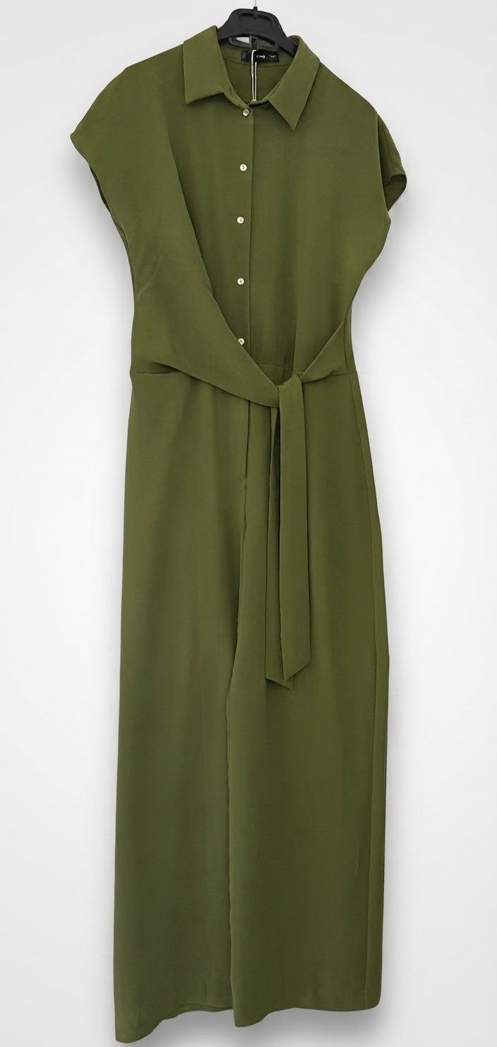 Combinaison pantalon Mango vert olive