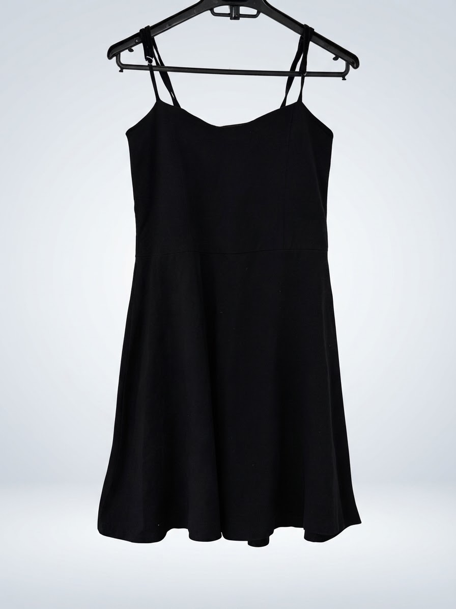 Robe noire Morgan de Toi dos ajouré