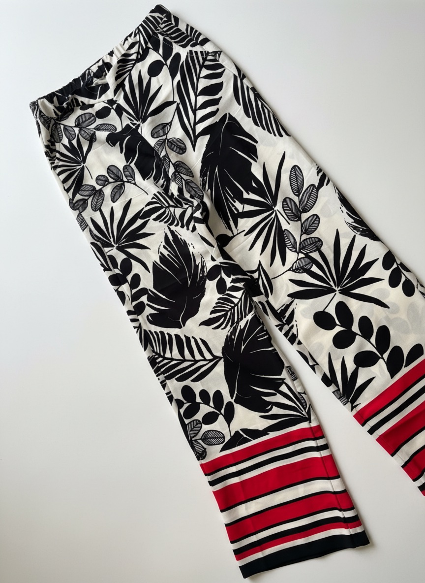 Pantalon large 