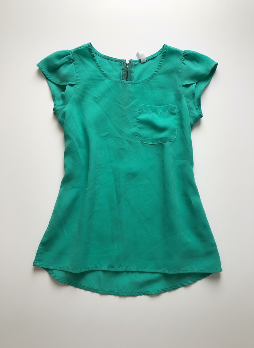 Chemise demi manche pour fille 