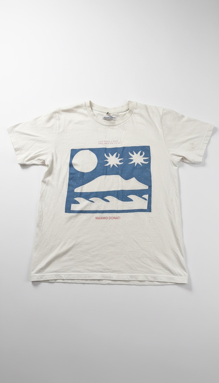 T-shirt blanc 