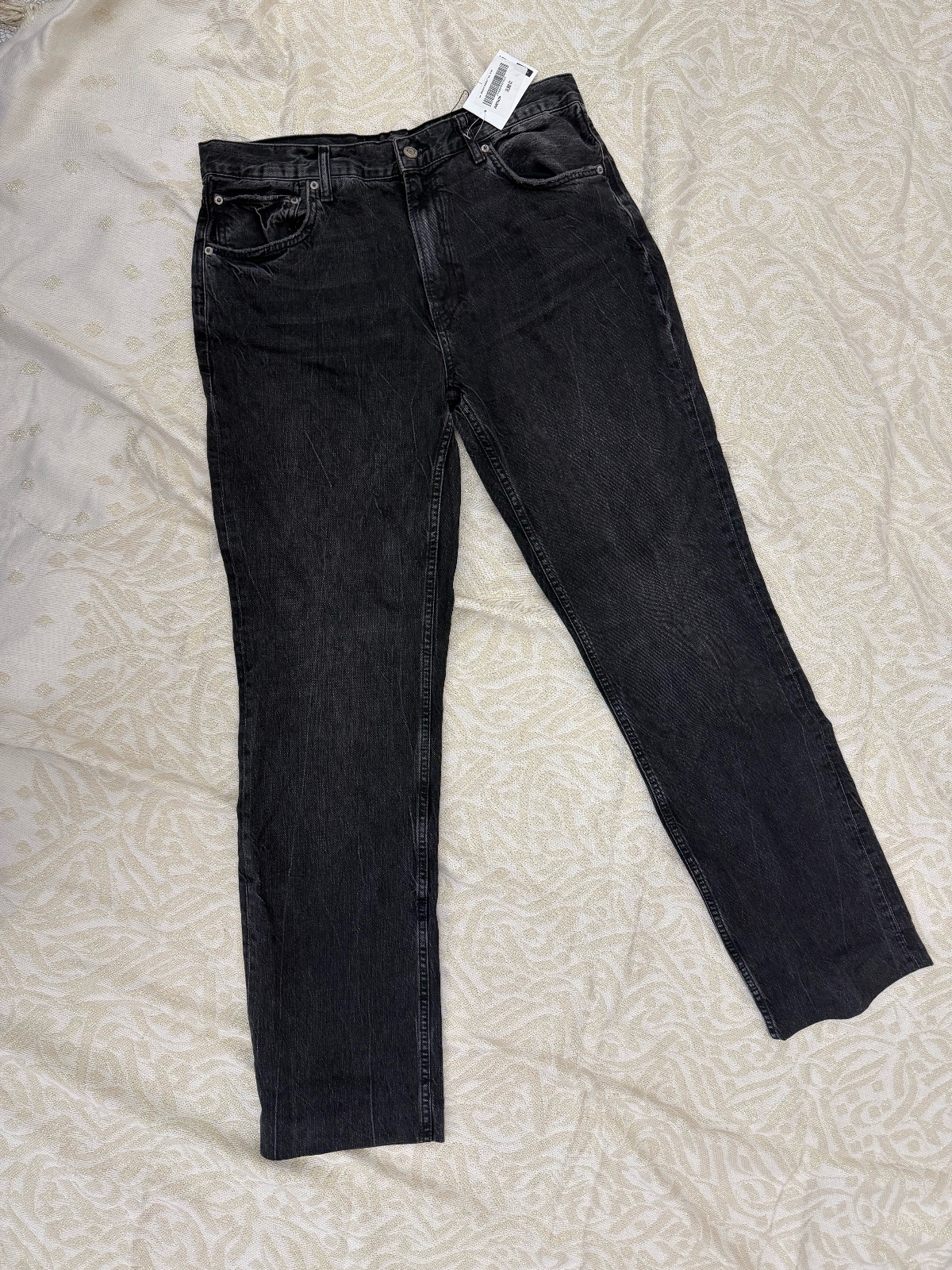 Pantalon jean noir zara