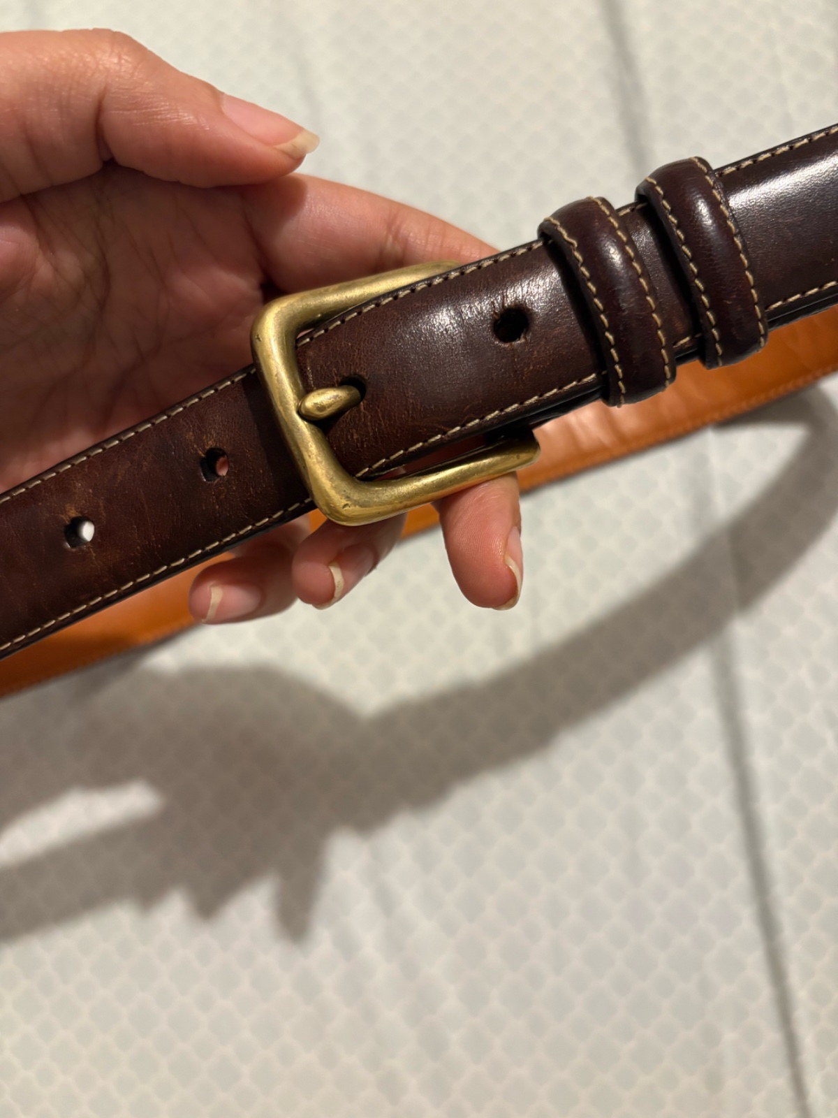 Ceinture en cuir