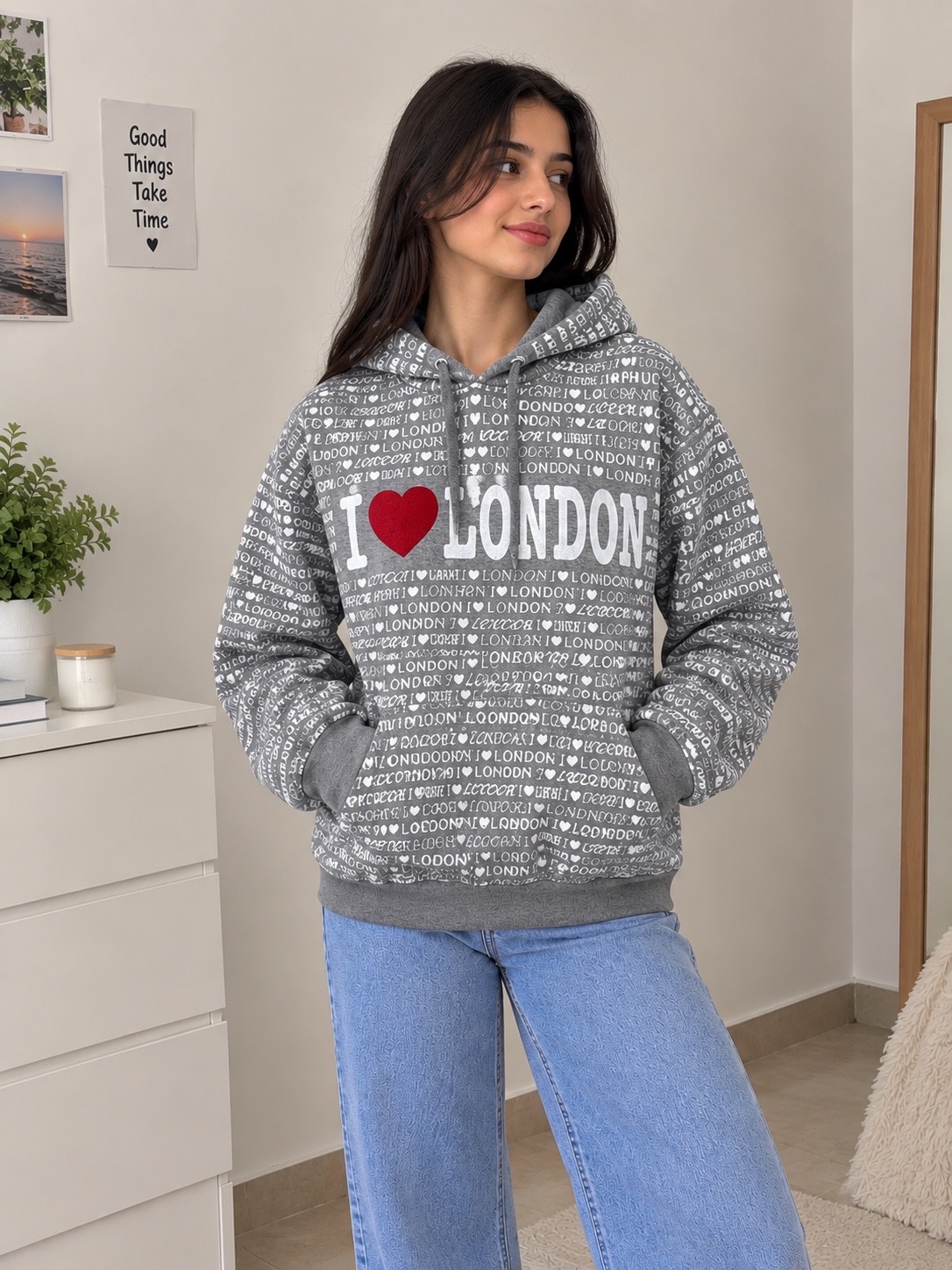 Sweat à capuche “I ❤️ London” 🇬🇧