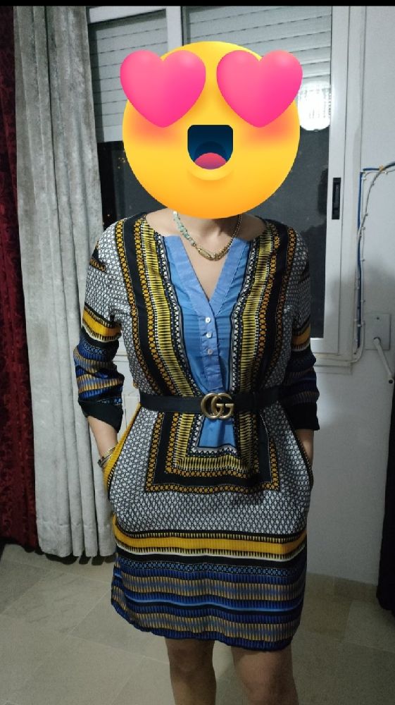 Très belle robe fluide 