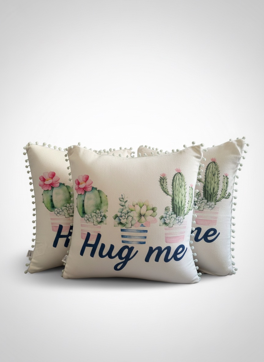 3 coussins hug me