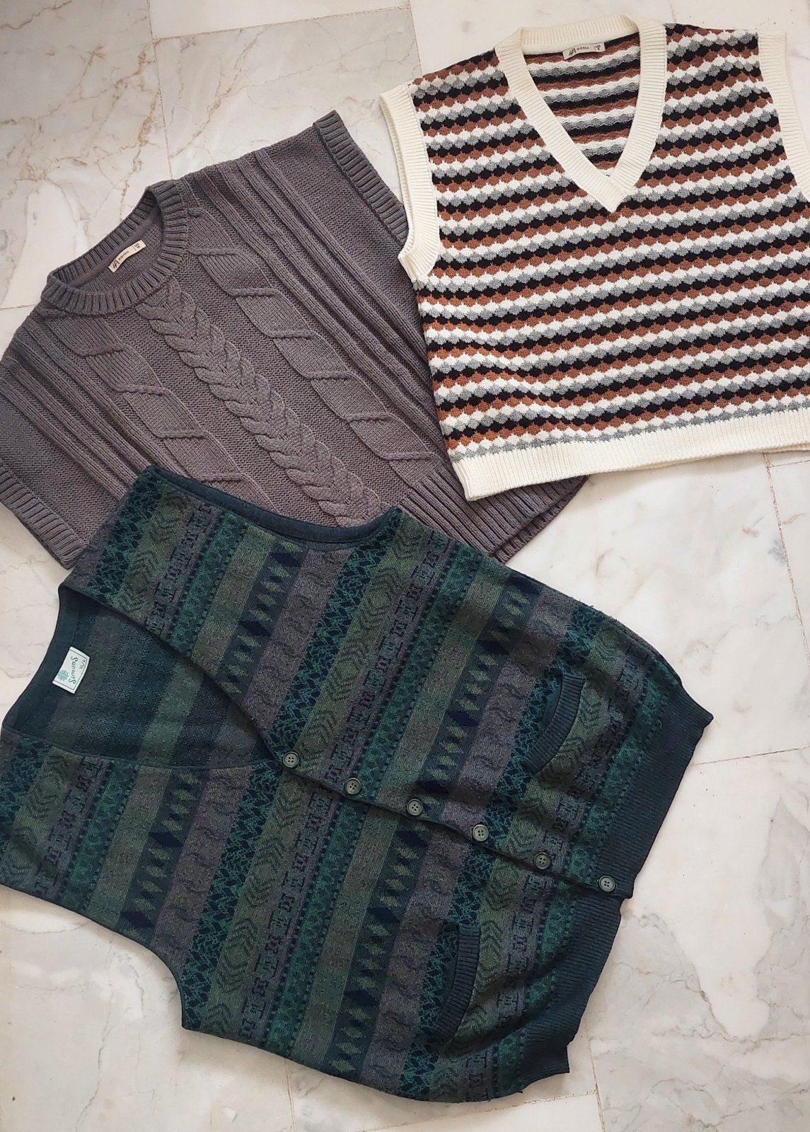 Lot de 3 vestes vintage 🤍