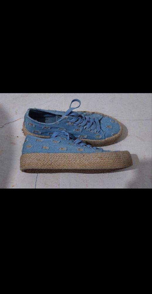 Chaussure en jeans