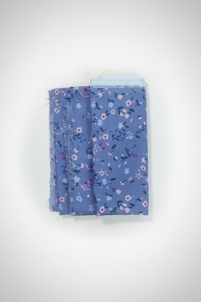 Foulard violet fleurie coquette 🎀💜