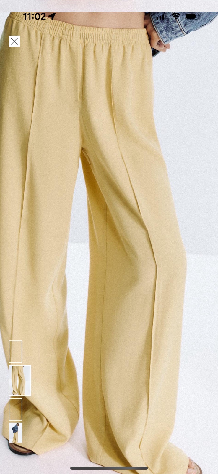 Pantalon large de chez ZARA