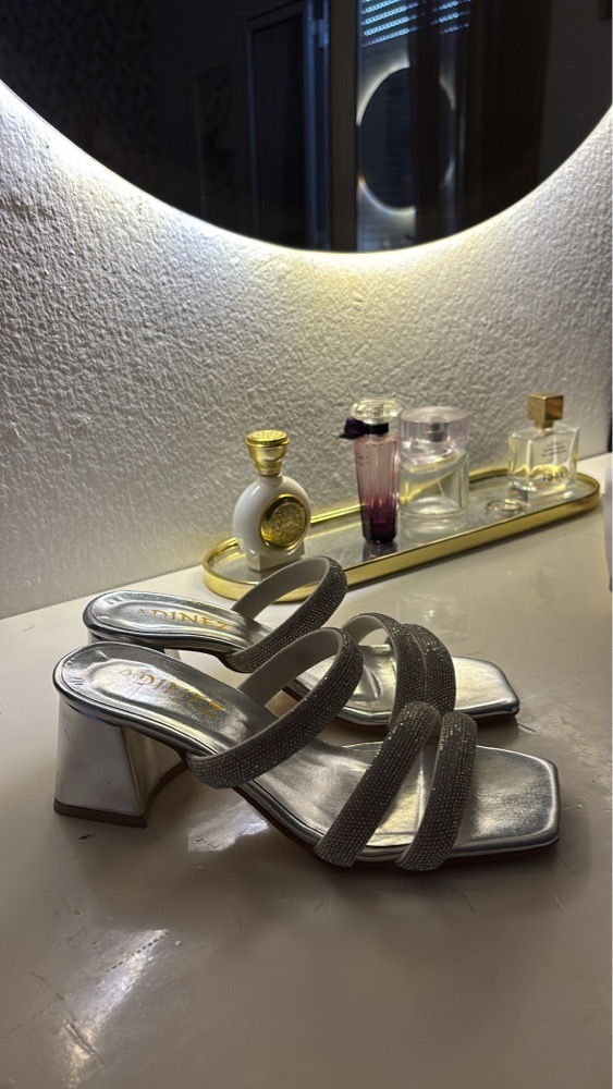 Glitter heels