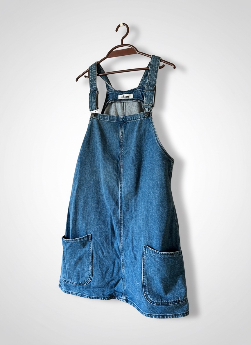 Robe salopette en jean 👗💙