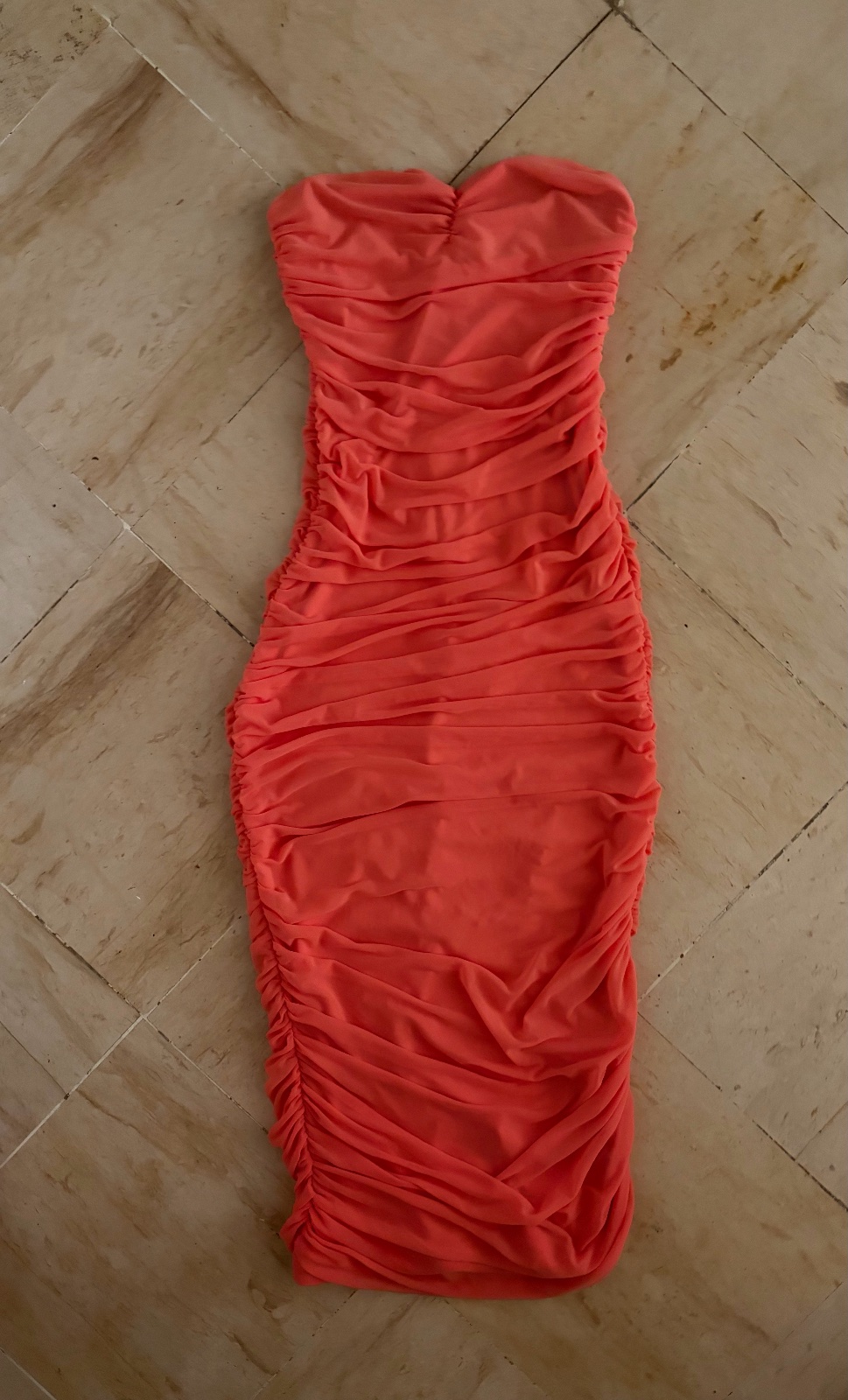 Robe rose longue 
