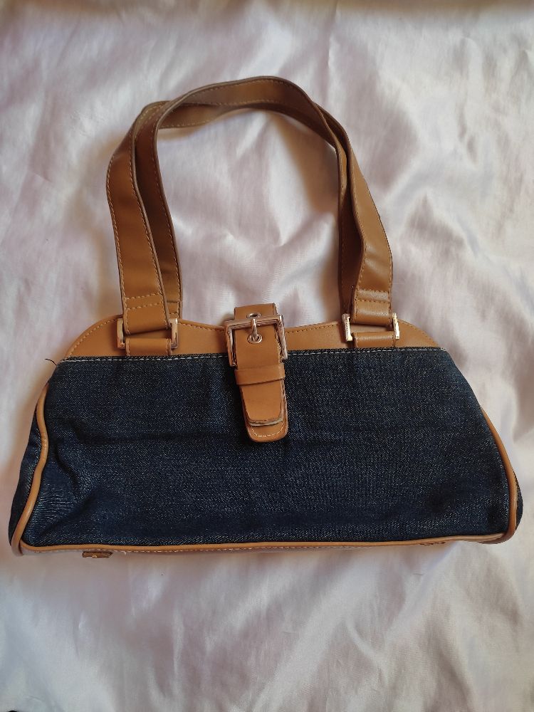 Mini sac en djean et cuire 💜💜