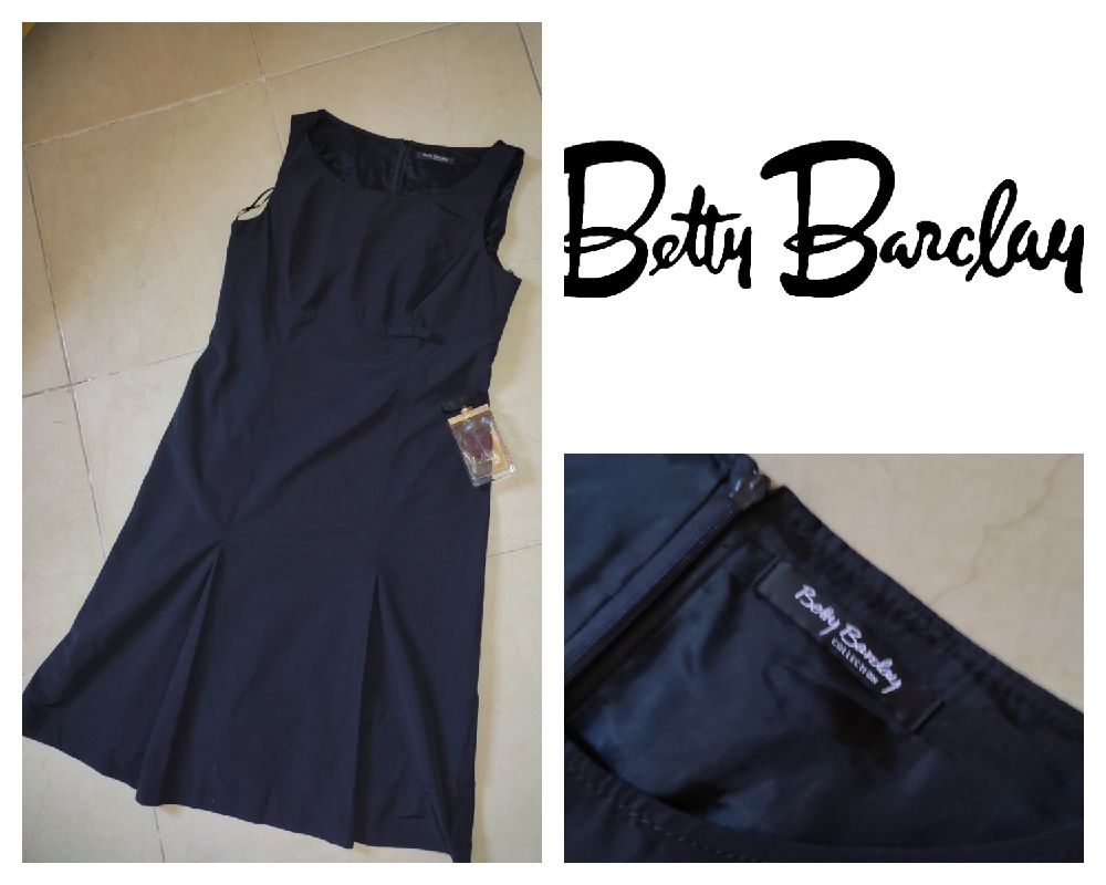Robe noir sans manches 