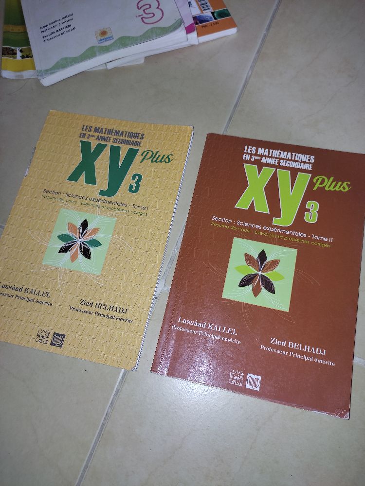 Parascolaire math 3 eme année sciences neuf